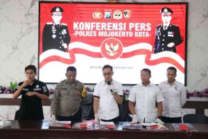 Polres Mojokerto Kota Ringkus Dua Pelaku Pencabulan Anak Dibawah Umur