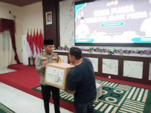 Tingkatkan Sinergitas, Polres Mojokerto Kota Ajak Rekan Media Bukber Ramadan.