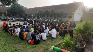 Sedikitnya 82 Motor Diduga Aksi Balap Liar, di Amankan Polisi.