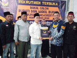 Usai Terima Pendaftaran Gus Barra, Pendaftaran Penjaringan Nasdem Di Tutup