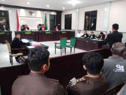 Sidang Perkara Dugaan Perusakan Gembok, Pengacara Terdakwa Nilai Kedua Saksi Tak Ada Kaitan Pidana.