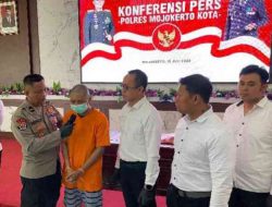 Polres Mojokerto Kota Berhasil Ringkus RD dan AK  Terduga Pelaku Pencabulan Anak.