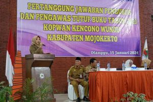 Hadiri RAT Kopwan Kencono Wungu, Bupati Harap Seluruh Anggota Andil Membesarkan