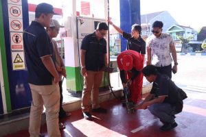 Pastikan Stok dan Takaran BBM Aman, Polres Ponorogo Sidak SPBU