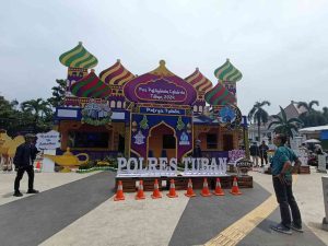 Istana Aladin Warnai Posyan Operasi Ketupat Semeru 2024 Polres Tuban