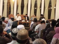 Kompak, Kiai Asep Dan H. Achmady  Ajak Warga Ngoro Gas Pol Menangkan Pasangan Barra – Rizal. 