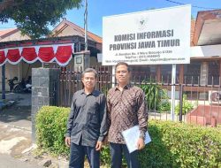 Ajukan Permintaan Informasi BK Desa Temon Tahun 2022 Tak Dikabulkan, Suyitno Resmi Daftarkan Sengketa Informasi Publik ke KIP Jawa Timur