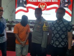Bacok Pelajar di Blooto Mojokerto, Kelompok Gangster Di Bekuk Polres Mojokerto Kota.