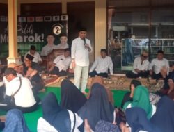 Kampanye Di Wilayah Gedeg, Pasangan MUBAROK Janjikan, Mojokerto Bebas Dari Rumah Tidak Layak Huni 