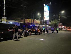 Cegah Kerawanan Di Akhir Pekan, Polres Mojokerto Kota Optimalkan Patroli Cipta Kondisi