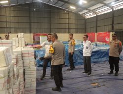 Pastikan Logistik Pilkada Aman, Polres Mojokerto Patroli Bersepeda motor (R2)