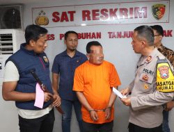 Polres Pelabuhan Tanjungperak Bekuk Pelaku Penganiayan terhadap Istri Siri.