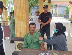 Pastikan Kesehatan Prima, Polres Mojokerto Kota Gelar Rikkes Petugas Pam Logistik Pilkada.