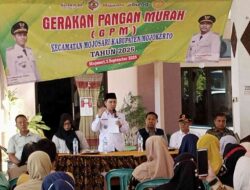 Stabilkan Harga Pangan, Pemerintah Kabupaten Mojokerto Gelar Gerakan Pangan Murah Serentak 18 Kecamatan.
