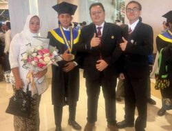 Anggota DPRD Mojokerto, Makruf, Resmi Jalani Judisium Sarjana di STIE Al-Anwar