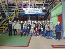 PG Gempolkrep Gandeng PWI Mojokerto, Kenalkan Proses Produksi Gula Lewat Plant Tour