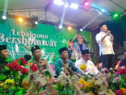 Ruwah Desa Lebaksono Meriah, Di Hadiri Gus Barra Dan Ratusan Masyarakat.