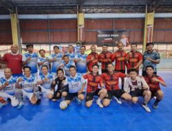 Laga Persahabatan Futsal PWI Mojokerto dan Polres Kabupaten Mojokerto, Wujud Sinergi dan Kebersamaan di Lapangan