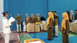 Dua Perangkat Desa Tambak Rejo Resmi Dilantik, Kades Saumar : Jabatan Ini Amanah untuk Melayani Rakyat