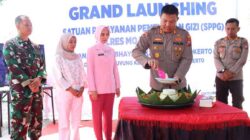 Polres Mojokerto Kota Wujudkan Dukungan Program Nasional, Kapolresta Resmikan SPPG di Gedeg