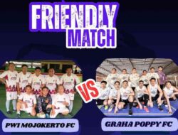 Tim Futsal PWI Mojokerto Raya Siap Hadapi Graha Popy FC, Laga Diprediksi Berjalan Tensi Tinggi.