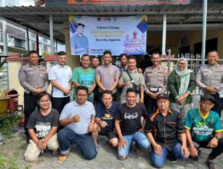 Silaturahmi Perpisahan, Kasatlantas Polres Mojokerto Kota Berpamitan ke PWI Mojokerto Raya