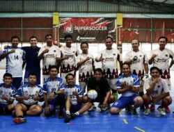 Futsal Persahabatan Warnai Kebersamaan, PWI Mojokerto FC Kalahkan IKAPTK Kota Mojokerto