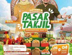 Pasar Ketidur Kembali Bergeliat, Festival Takjil Ramadan 2026 Siap Dongkrak UMKM