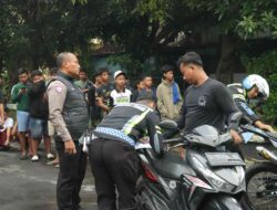 Polisi Bubarkan Balap Liar di Bangsal, Puluhan Remaja dan Motor Diamankan