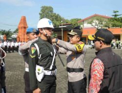 Polres Mojokerto Siagakan Personel dalam Apel Operasi Ketupat Semeru 2026