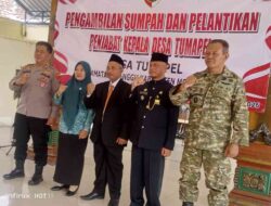 Pj Kepala Desa Tumapel Resmi Dilantik, Camat Dlanggu Tekankan Sinergi dan