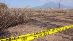 Lahan Terbakar Dipasang Police Line, PT Sun Paper Source Tegaskan Bukan Aset Perusahaan