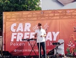 Car Free Day Peken Wilwatikta Dorong Pertumbuhan UMKM dan Seni – Budaya Mojokerto