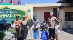 Maulid Nabi di Polsek Pacet Jadi Ajang Perkuat Sinergi Kamtibmas dan Peduli Anak Yatim