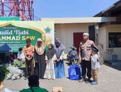 Maulid Nabi di Polsek Pacet Jadi Ajang Perkuat Sinergi Kamtibmas dan Peduli Anak Yatim