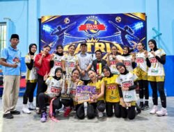 Satria Cup 4 Berakhir, Tim Voli Petrokimia Gresik Rebut Mahkota Juara Putri