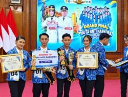Evan Ong-Silvia Nadhifa Jadi Ikon Baru Kampanye Anti Narkoba di Mojokerto