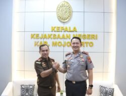 Kapolres Mojokerto Bangun Sinergi Penegakan Hukum, Sambangi Kejaksaan dan Pengadilan